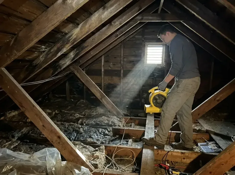attic-water-damage-drying-proc-007 — frequently asked questions, Emergency Water Extraction & 24/7 Flood Response in Sheboyg…